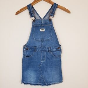 OshKosh B'gosh Girls' Denim Skirtall Dress - Blue